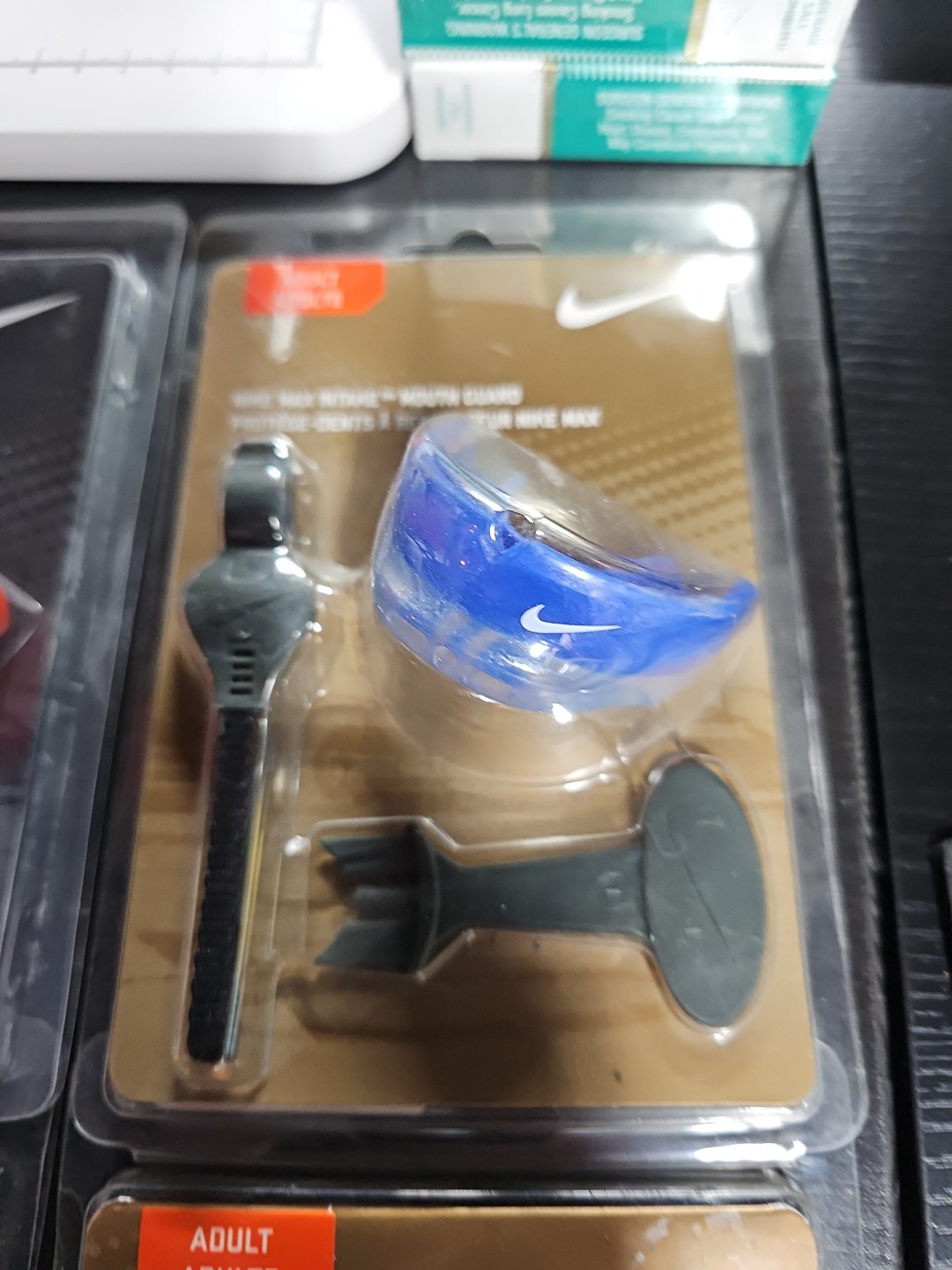 NIKE MOUTH GUARD ADULT 4 Different Colors NIB MAX INTAKE Football Wrestling