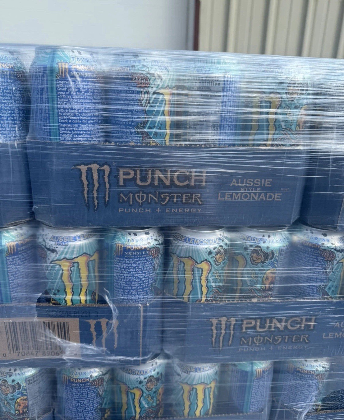 (12 Pack) Monster JUICE Exotic Aussie Style Lemonade Sports Energy Drink, 16 Oz