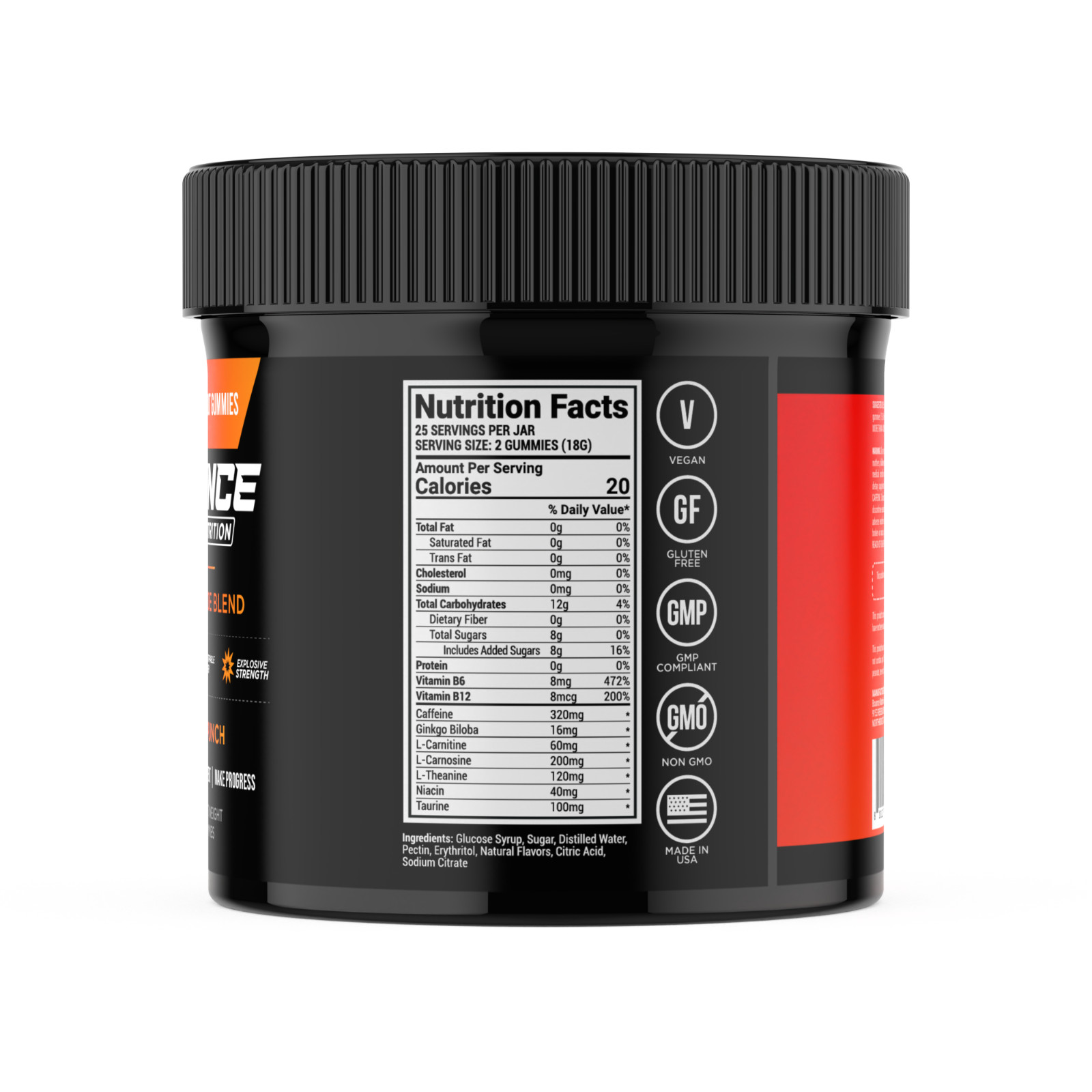 Pre-Workout Gummies - Beast Mode