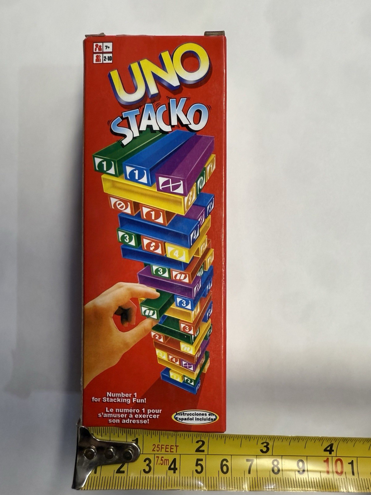 UNO Stacko Mini Game – Fun Card & Board Game, Family Party Gift