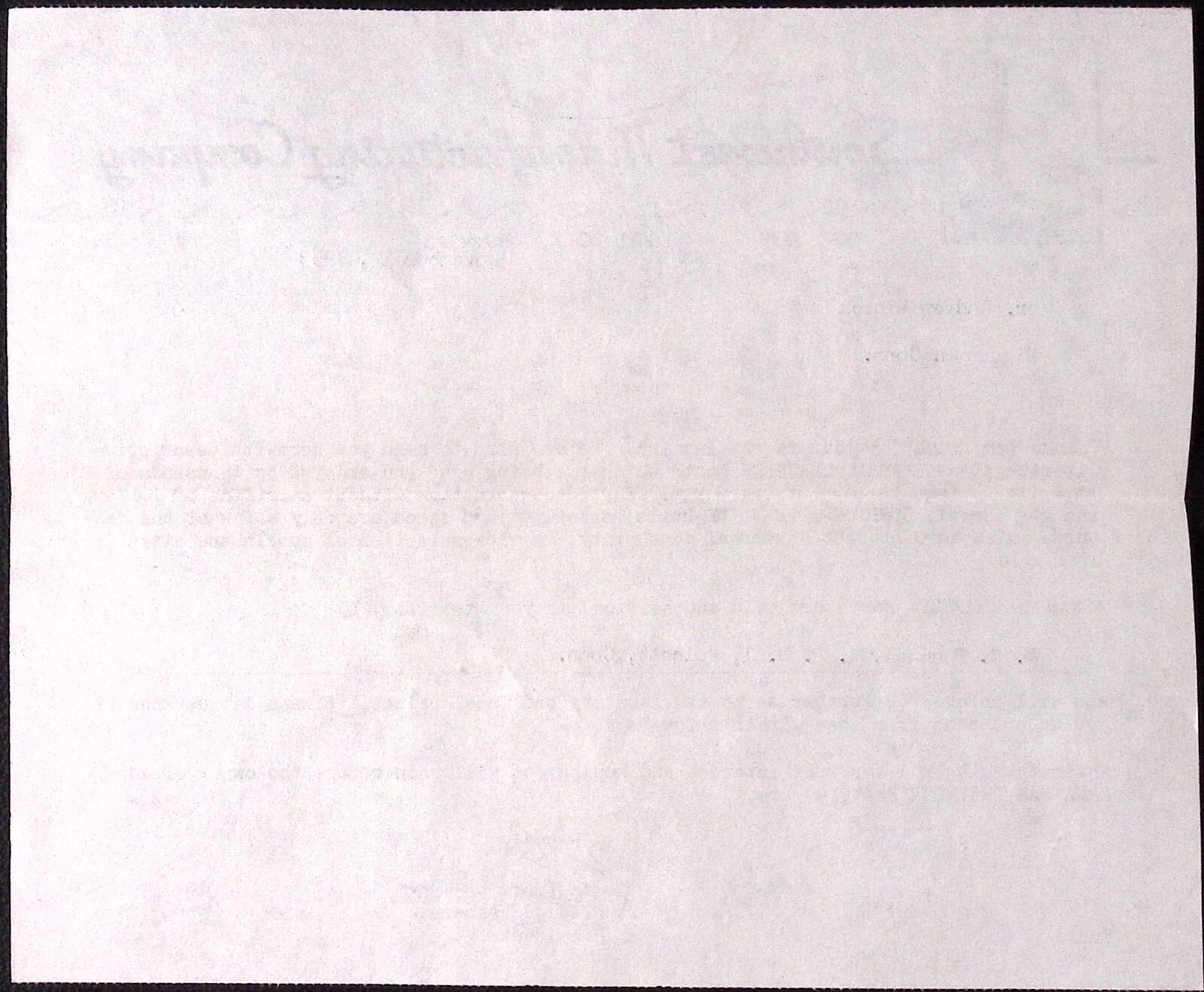 1953 Southwest Manufacturing Company Letterhead Cover LITTLE ROCK AR Boat Mfr.