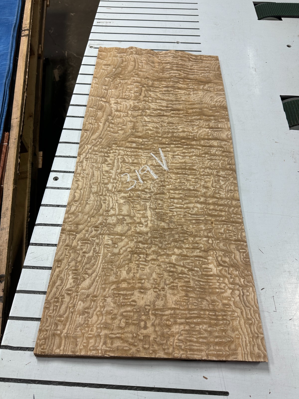 Tamo Ash Raw Wood Veneer 2 sheets 35'' x 15'' 319V