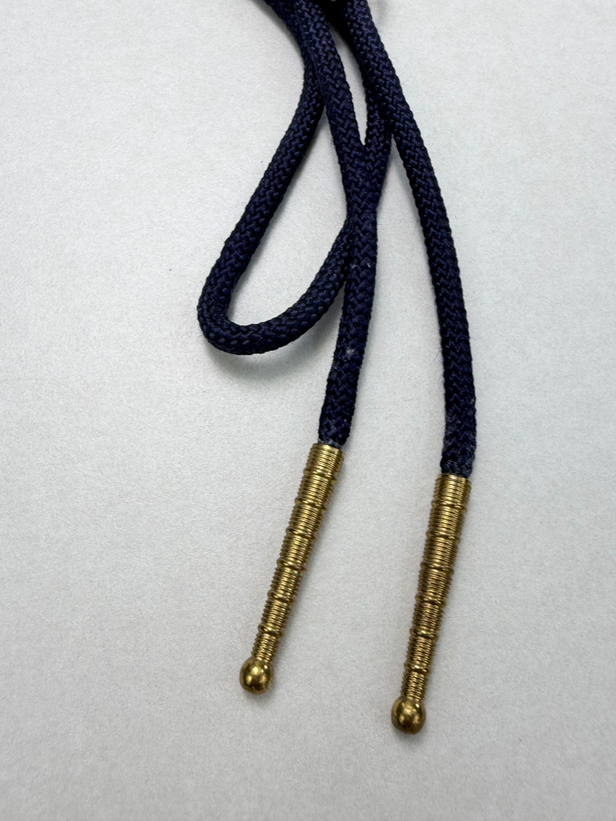 NRA National Rifle Association of Americ Member Vintage Gold Tone Bolo Tie Clasp