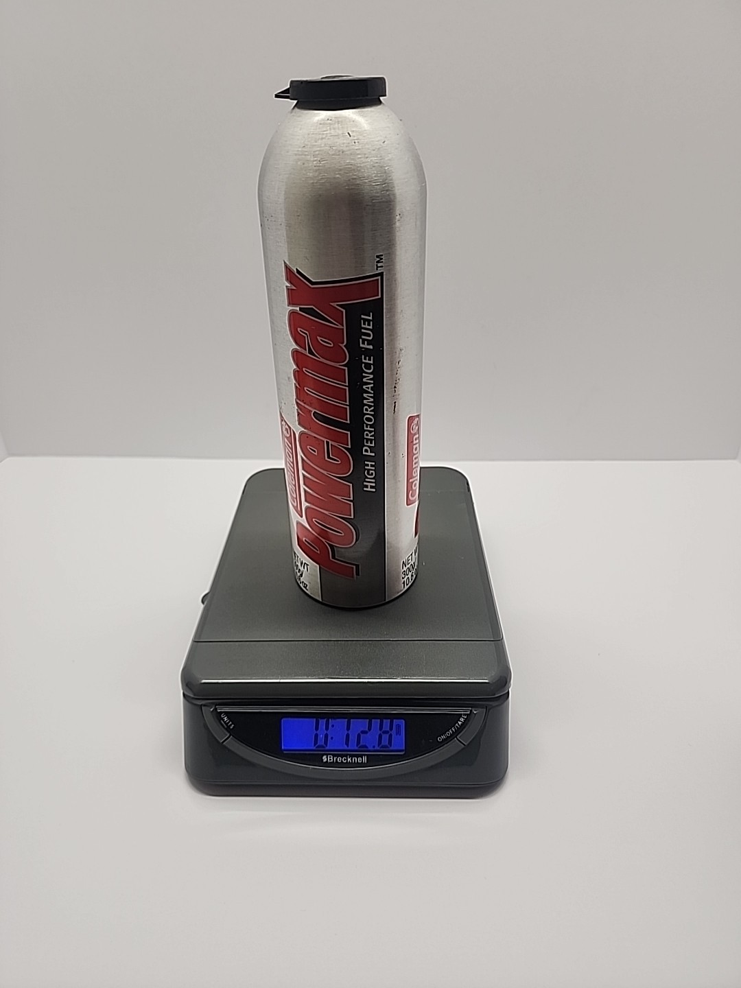 Vintage Coleman Powermax High Performance Fuel 300g Canister Camping Stove