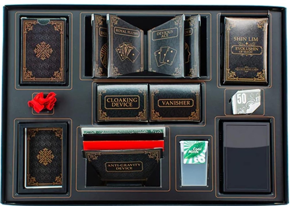 Shin Lim Evolushin of Magic Deluxe Magic Kit Set 100+ Tricks Sealed