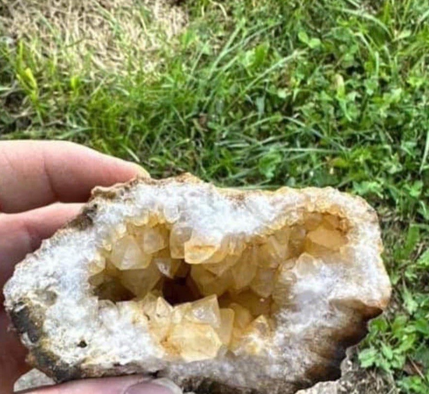 Box Of 10 Whole Natural Kentucky Geodes. FAST FREE SHIPPING! Read Description.