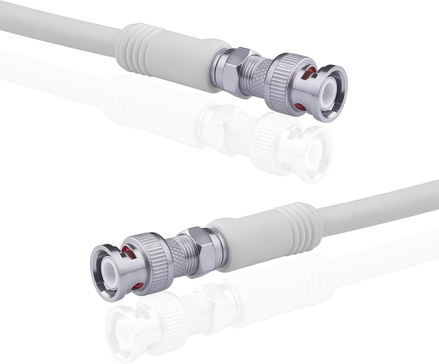 F-Type Female to BNC Male Connector F Type RF Jack Coaxial Adapter Converter Lot