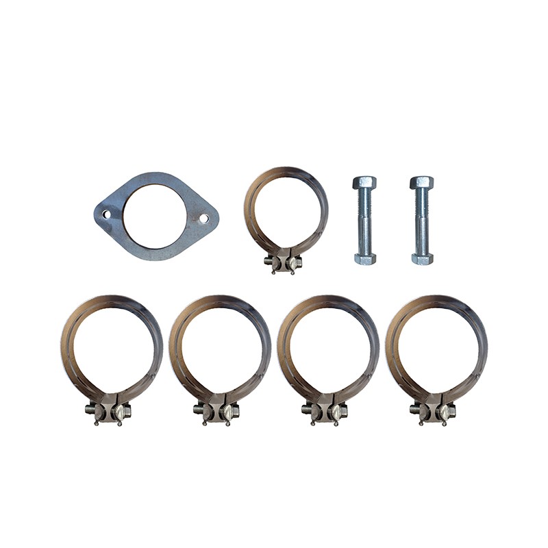 NEW Exhaust Manifold Headers For Ford F250 2011-2023 6.7L Powerstroke 5" Pipe