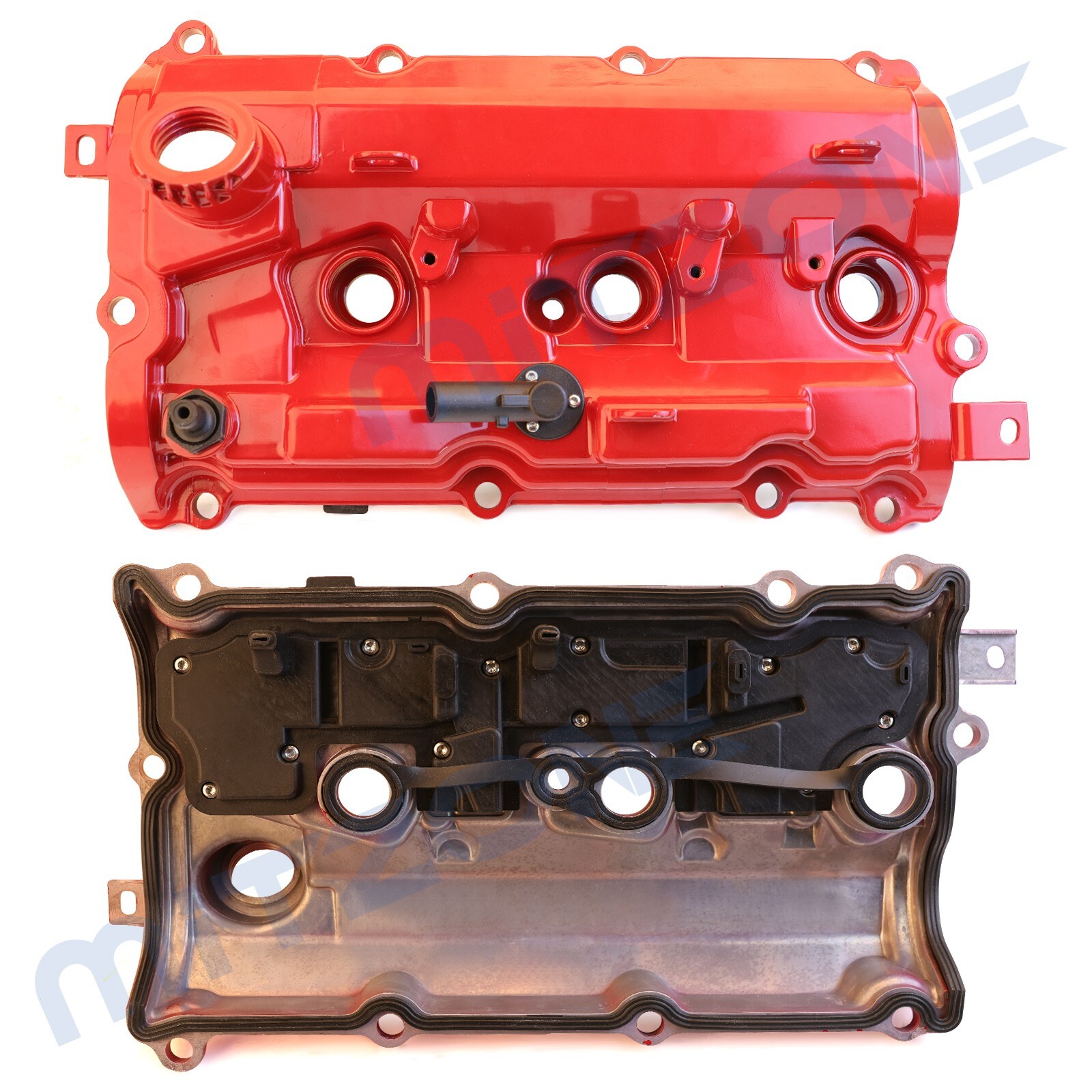 2x Upgrade Aluminum Valve Cover Set for 2008-13 Infiniti G37 2009-20 Nissan 370Z