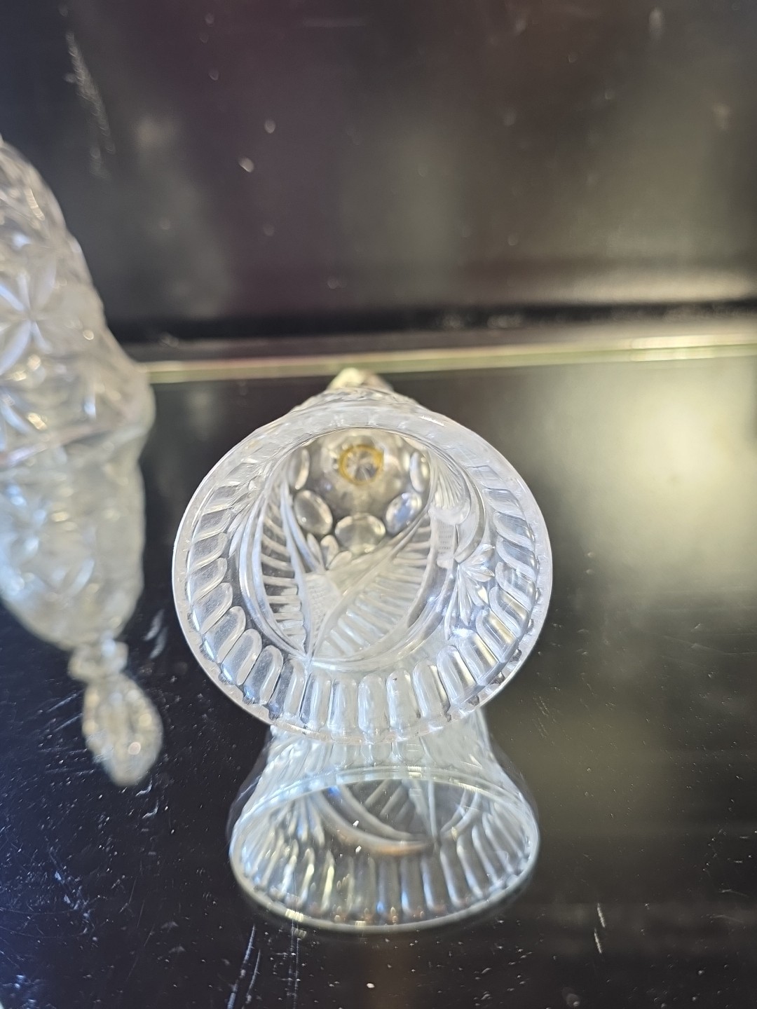 ​Lot 9 Vintage Crystal Glass Bells Waterford 12 Days Christmas Hofbauer Byrdes