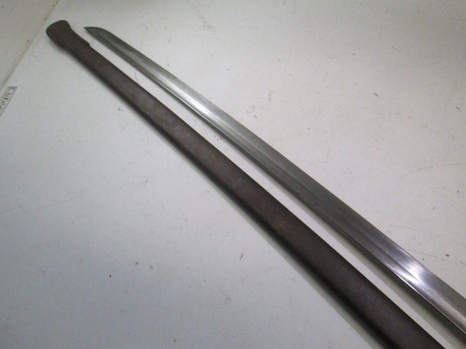 RUSSO JAPANESE NCO CAVALRY SWORD AND SCABBARD ARSENAL MARKED #Y3