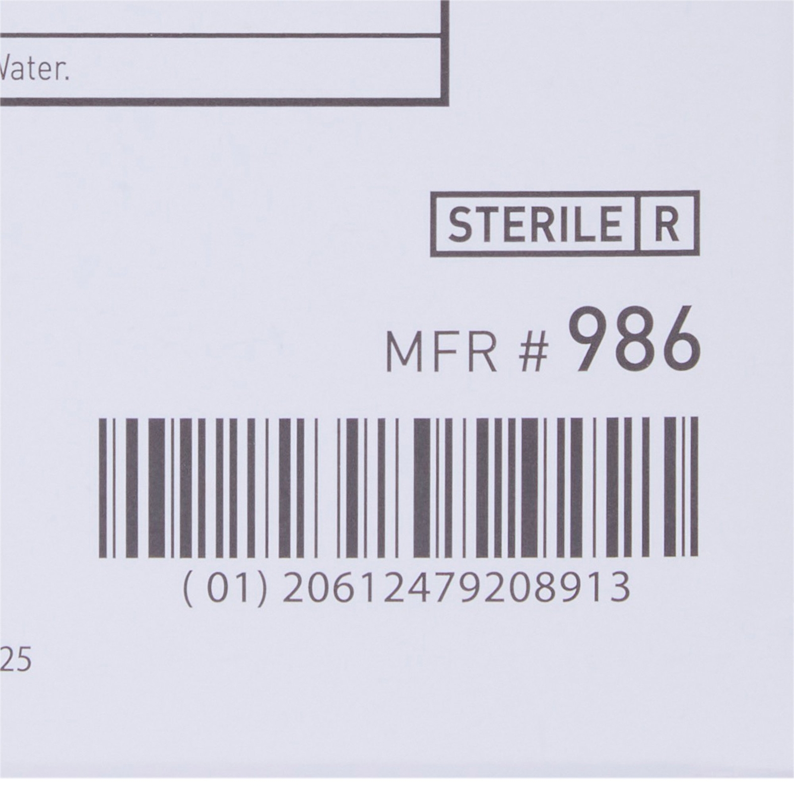 McKesson Impregnated Swabstick Sterile 986 1 Pack(s) 50 Sticks/Pack