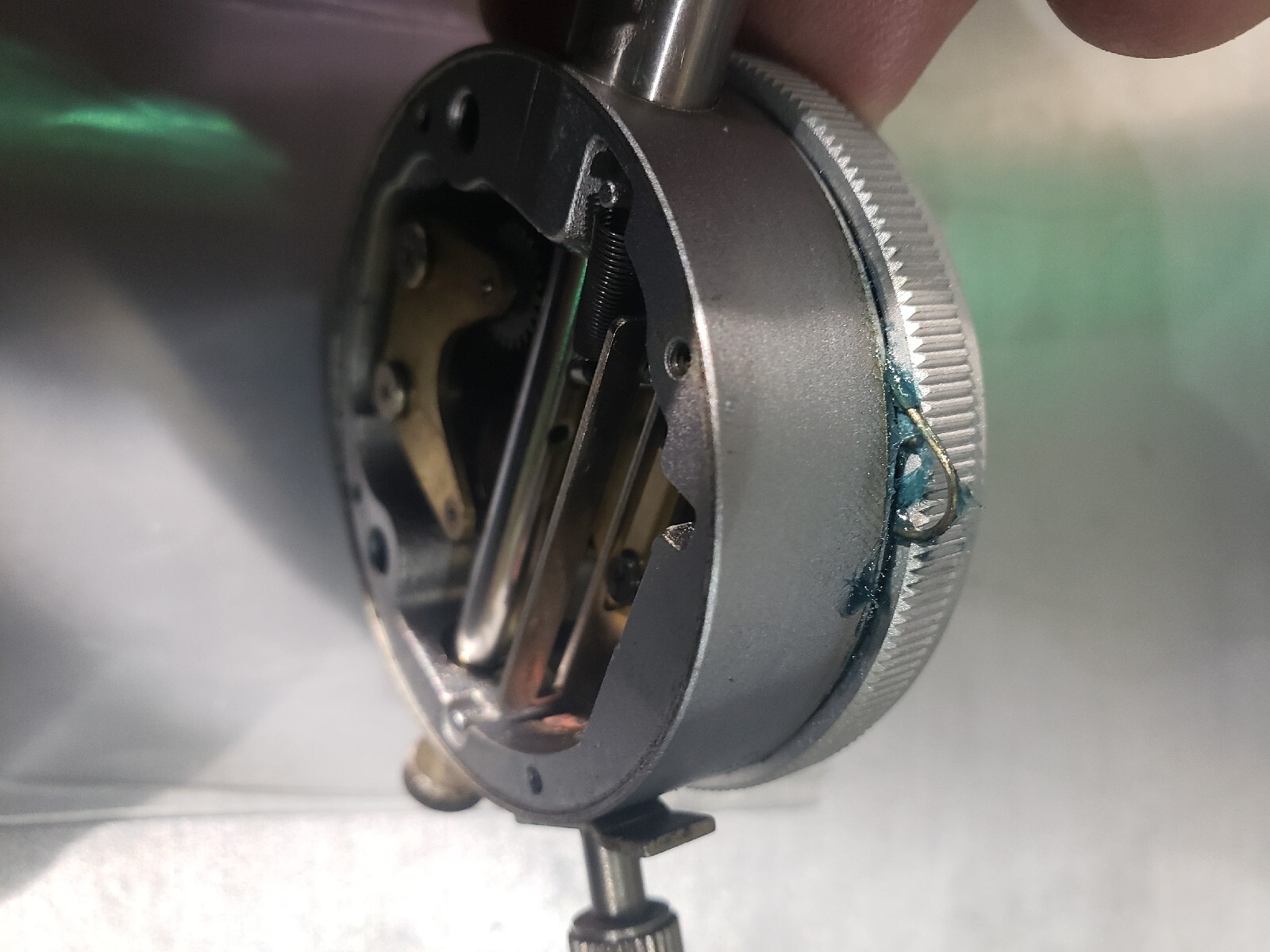 New bezel with lens only for Mitutoyo dial indicator made in USA.