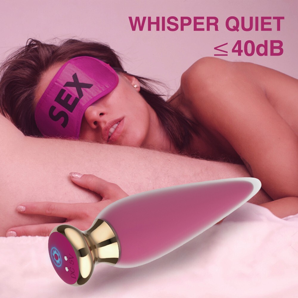 Anal Butt Plug Vibrator Dildo Massager G-Spot Prostate Massage Sex Toy for Women