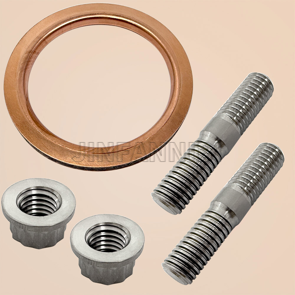 Cylinder Exhaust Studs Muffler Bolts Gasket Kit for Yamaha WR400F WR426F WR450F