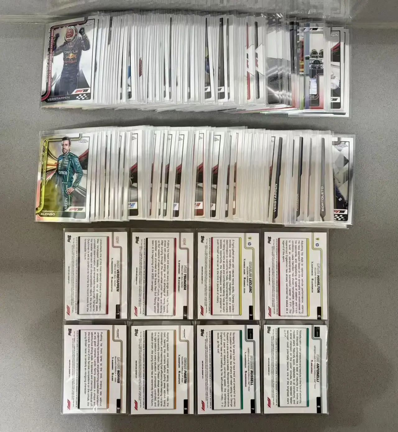 2025 Topps Chrome Formula 1 F1 Complete Base Full Set 1-200 Verstappen XD38