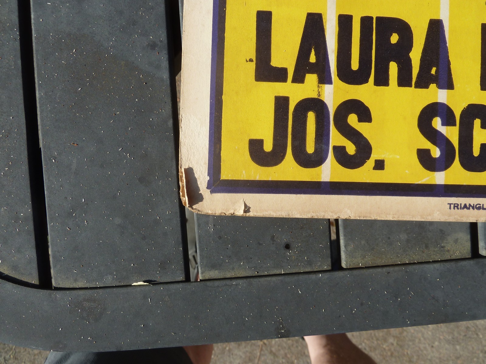 original vintage 1929 "Showboat" movie poster Laura LaPlante, Jos. Schildkraut