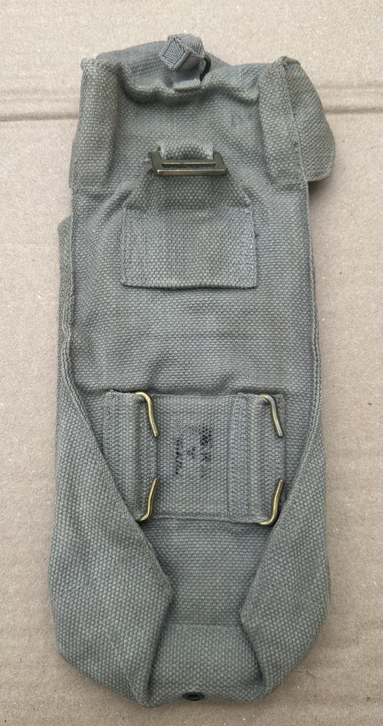 Belgian Military Canvas Ammo Magazine Pouch
