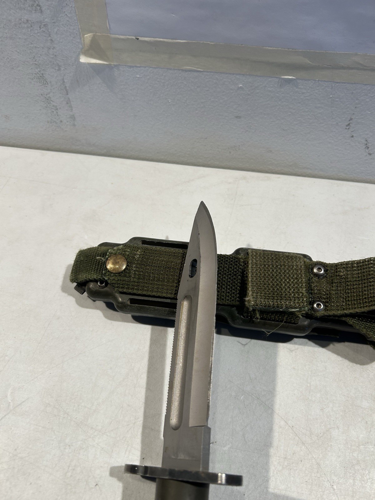 USA M9 PHROBIS III Military Fixed Blade with Scabbard Case #20