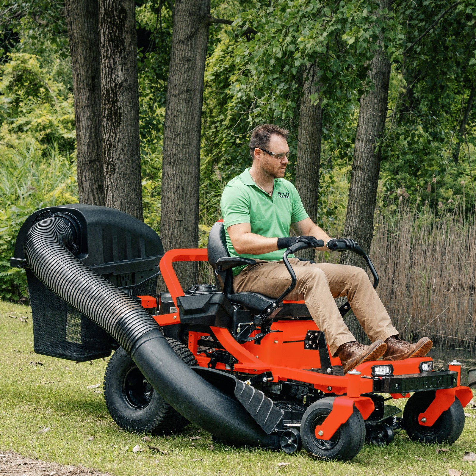 8TEN Grass Twin Bagger System for Toro Timecutter 4200C 42 Inch Stamped Deck