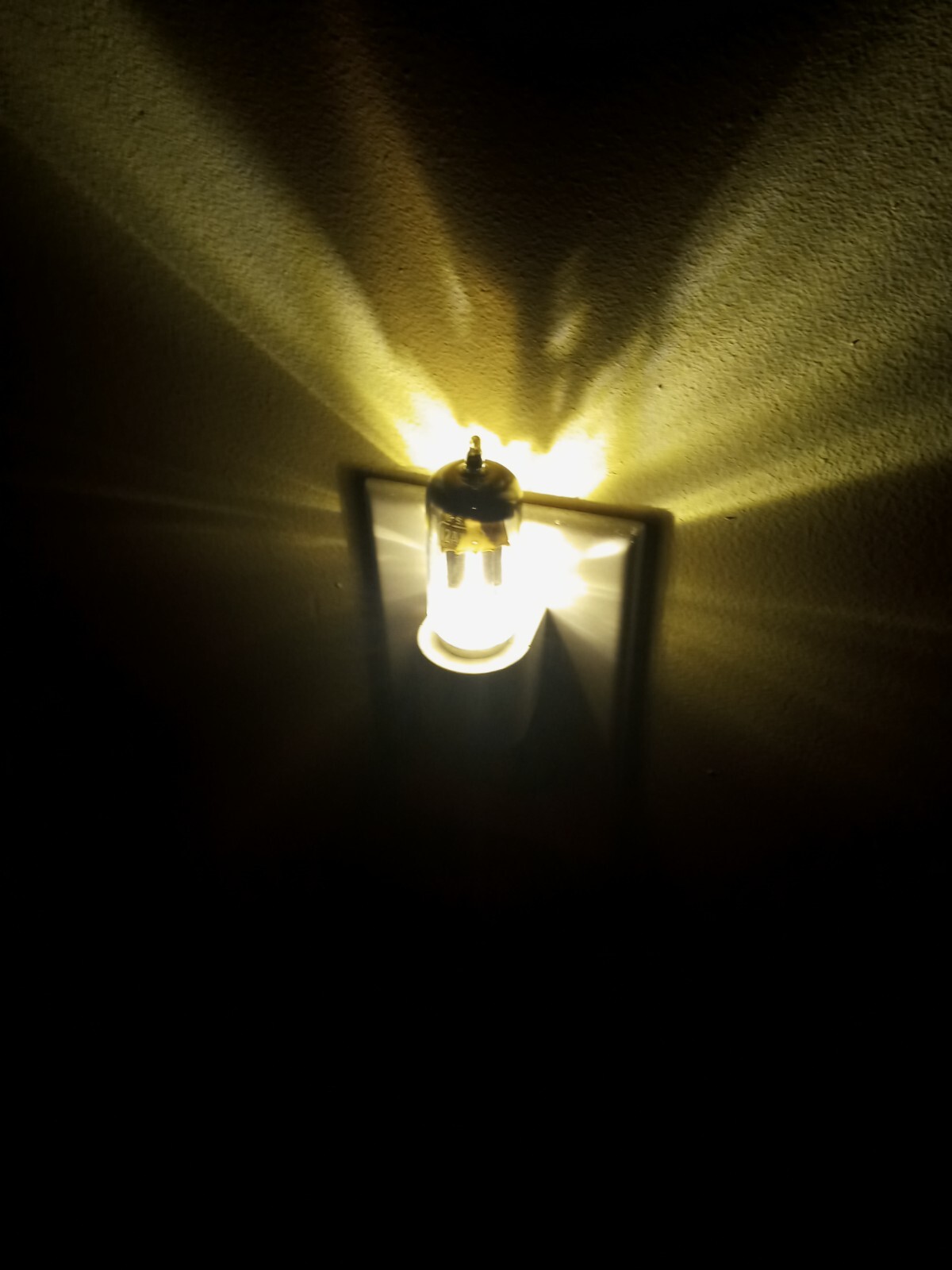 TNTUBES Night Light New 12AX7A Style Vacuum Tube LED White Auto Light Sensing