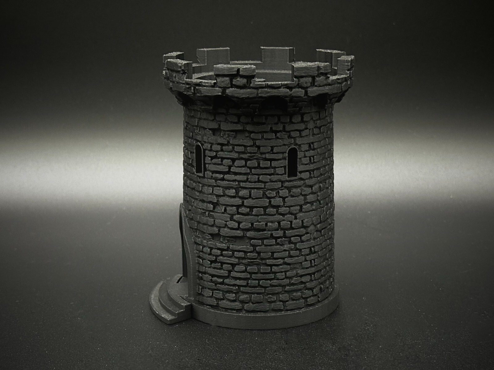 Lighted 5-Inch Red Dice Tower and Tray for DnD, New, Free Shipping