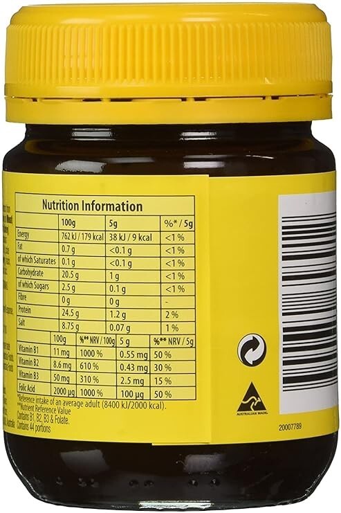New Vegemite 220g x 12 pack made in Australia