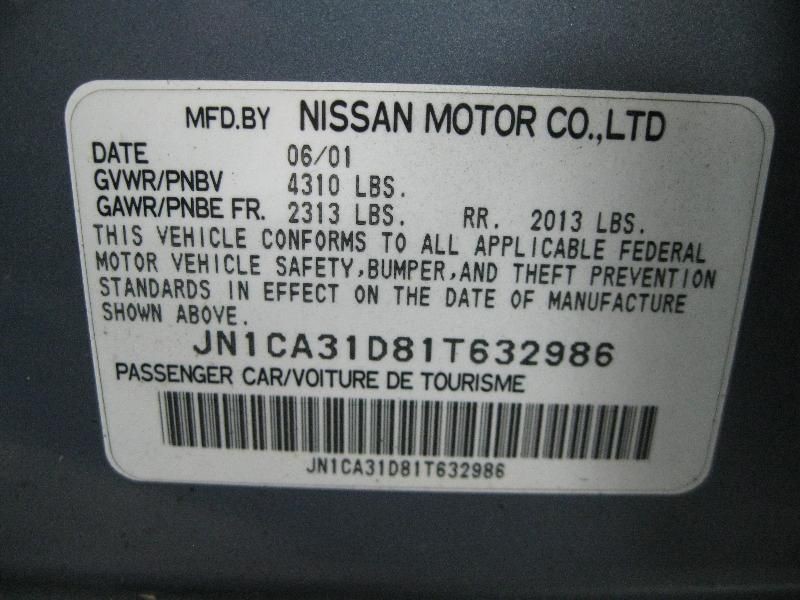 Audio Equipment Radio Amplifier Fits 00-01 INFINITI I30 80194