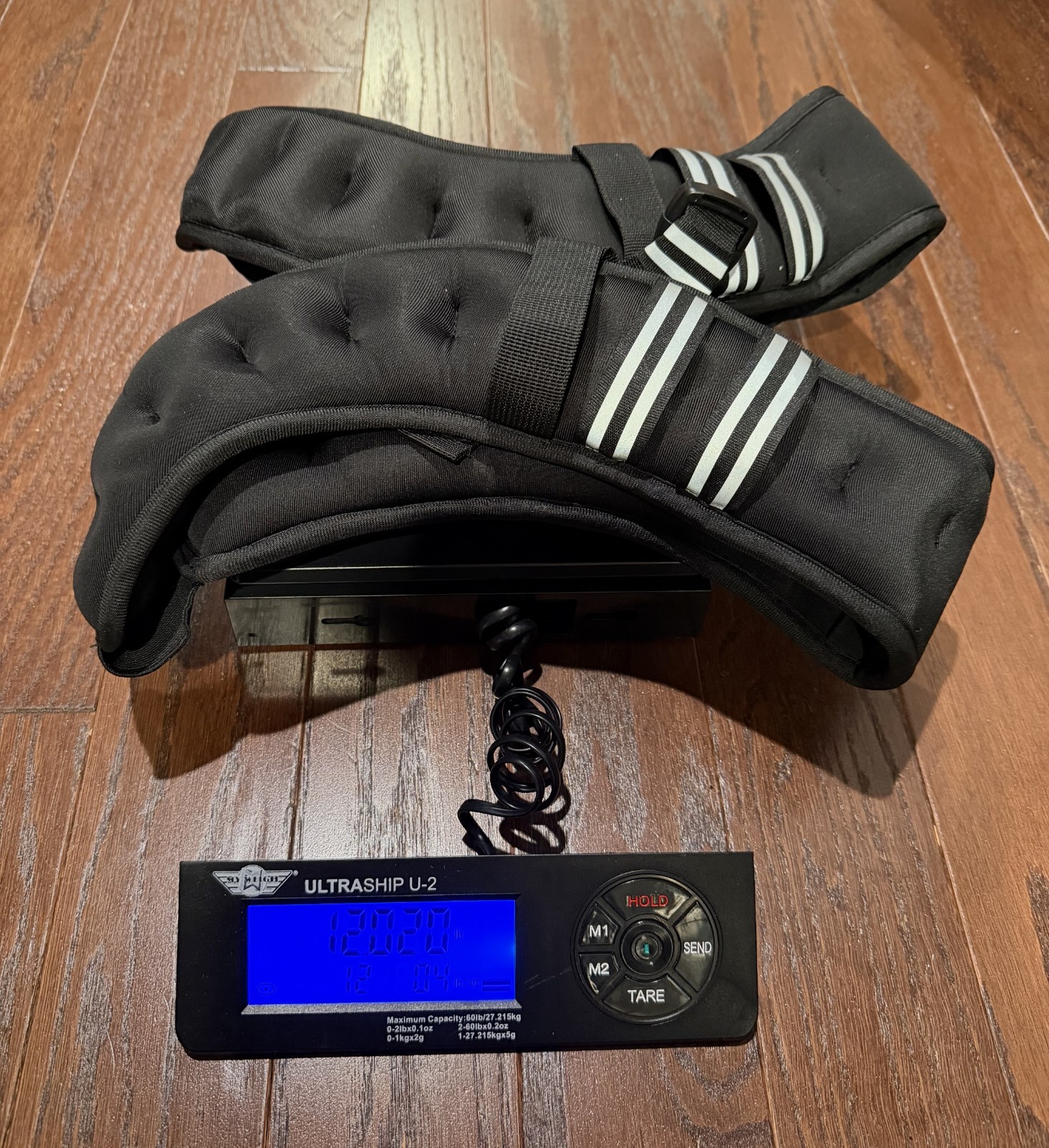 ZELUS Weighted Vest 12 lb Weight Vest with Reflective Stripe