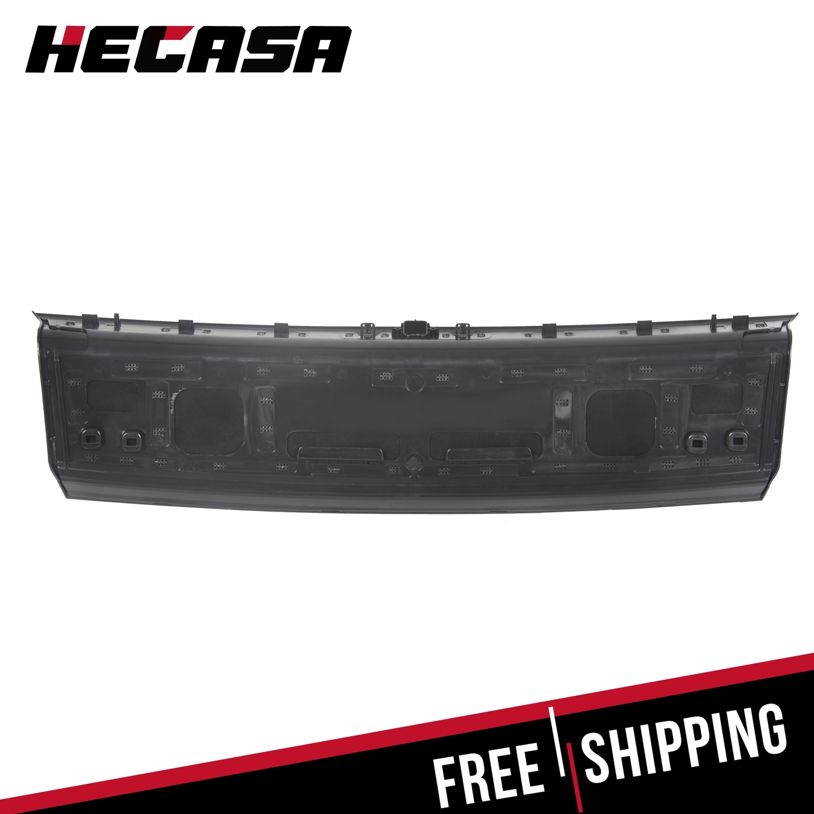 For 2015-2023 Ford Mustang GT Gloss Black Rear Trunk Deck Lid Panel Trim Cover