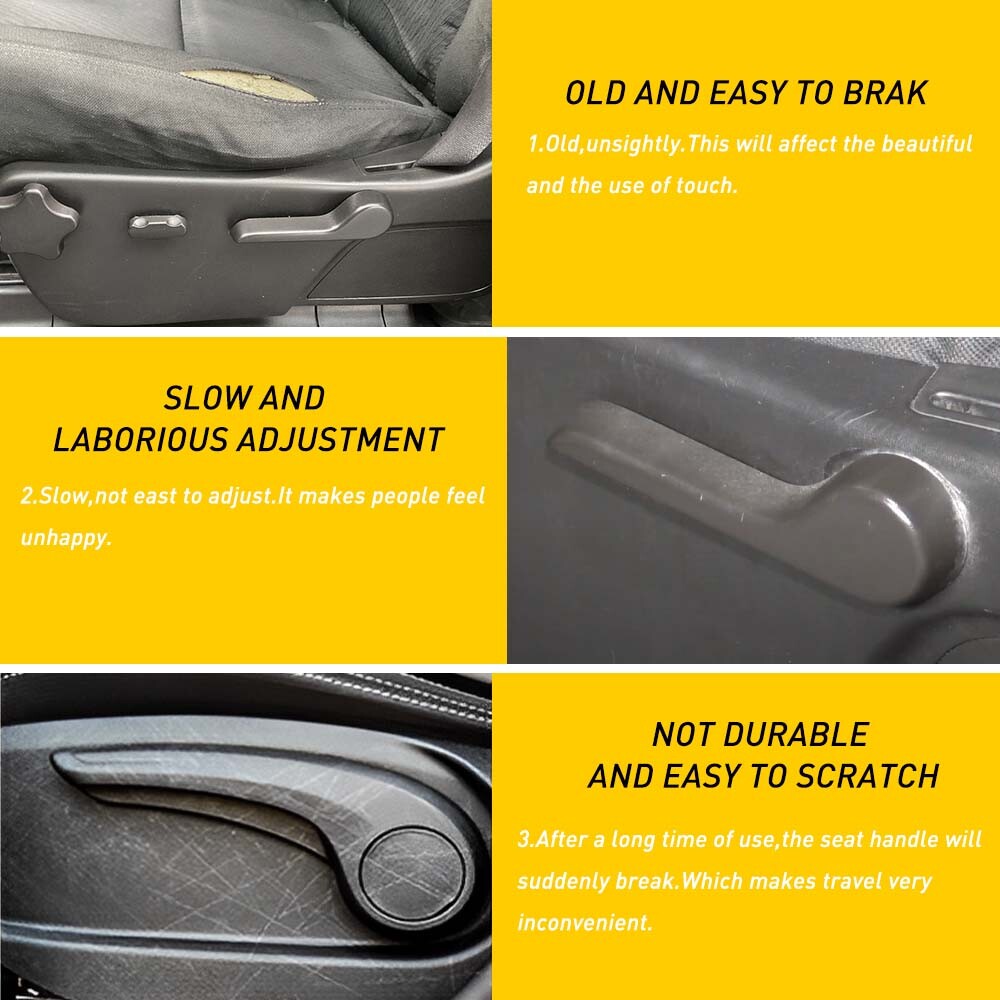 LH Driver SEAT ADJUSTER RECLINER HANDLE LEVER for 07-14 SILVERADO GMC New