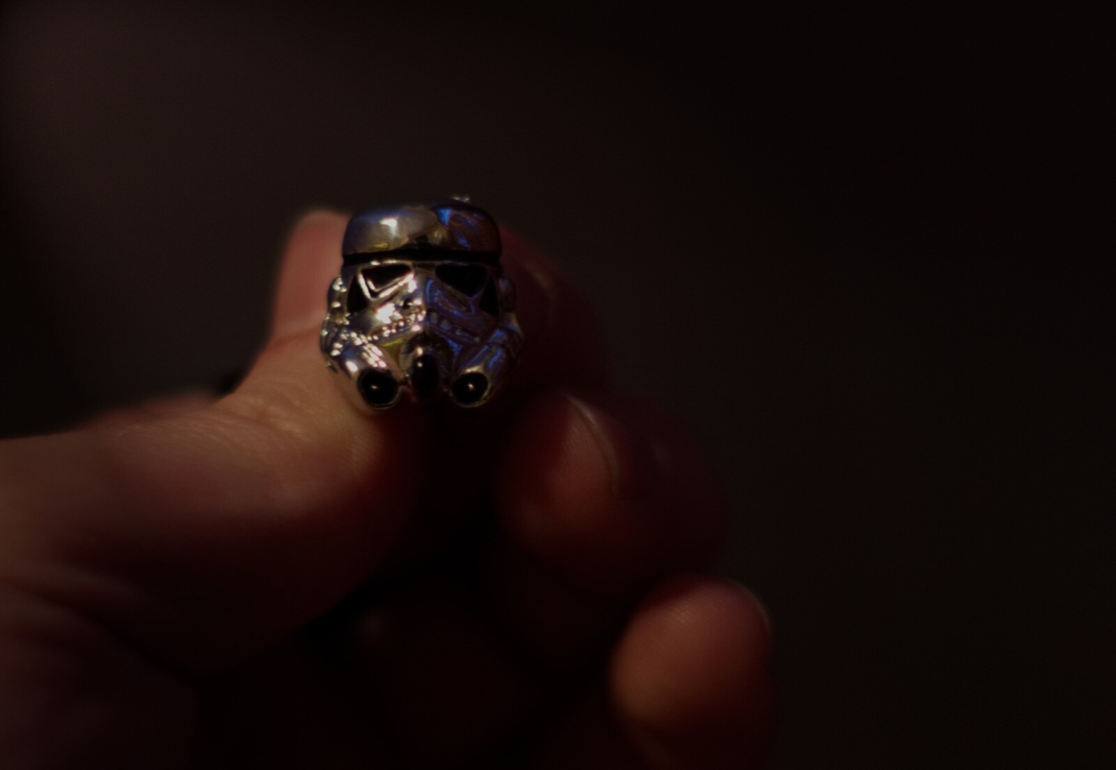 Star Wars Storm Trooper Cuff Links For Men Pair Zinc Alloy Chrome Color