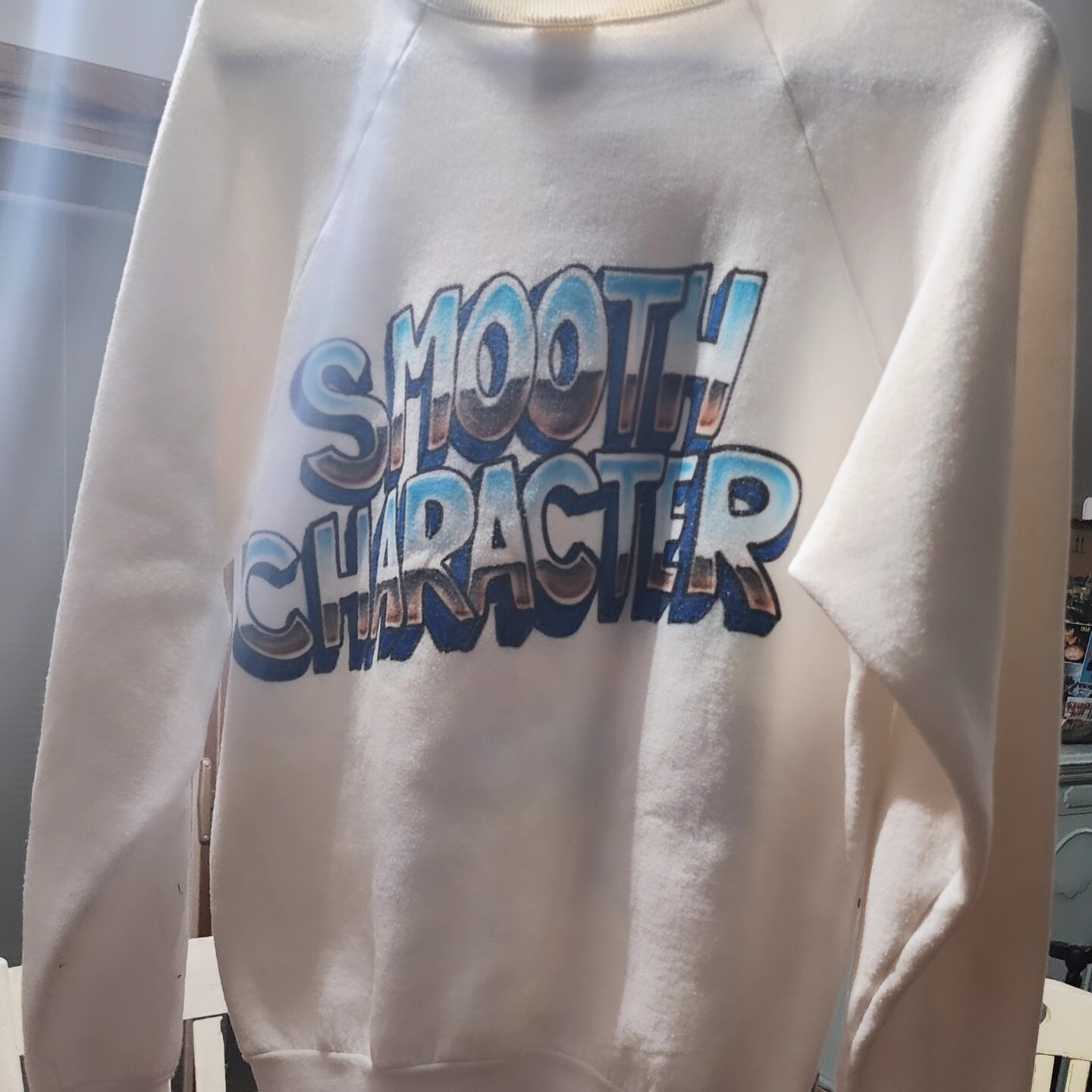 Vintage JOE CAMEL Airbrush Paint Sweatshirt 1996 By JERRY SMOOTH CHARACTER LARGE