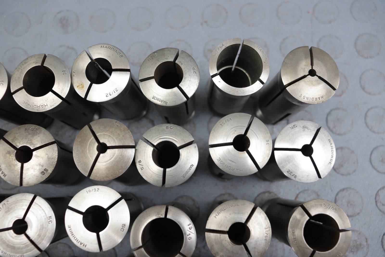 HARDINGE 5C COLLET LOT OF 40 LOC8013