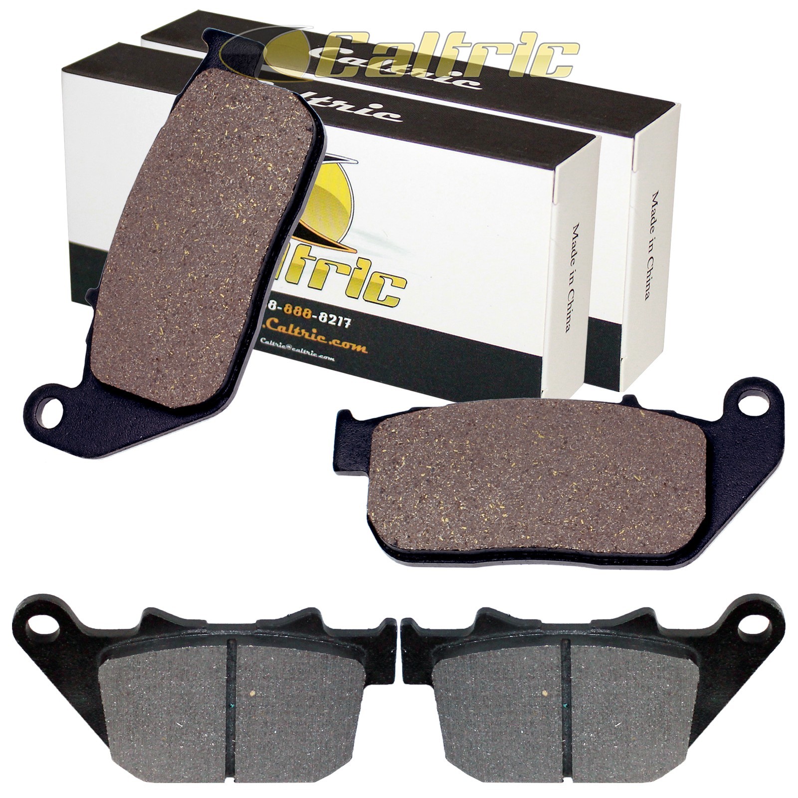 Front Rear Brake Pads for Harley Davidson XL1200C Sportster Custom 2004-2013