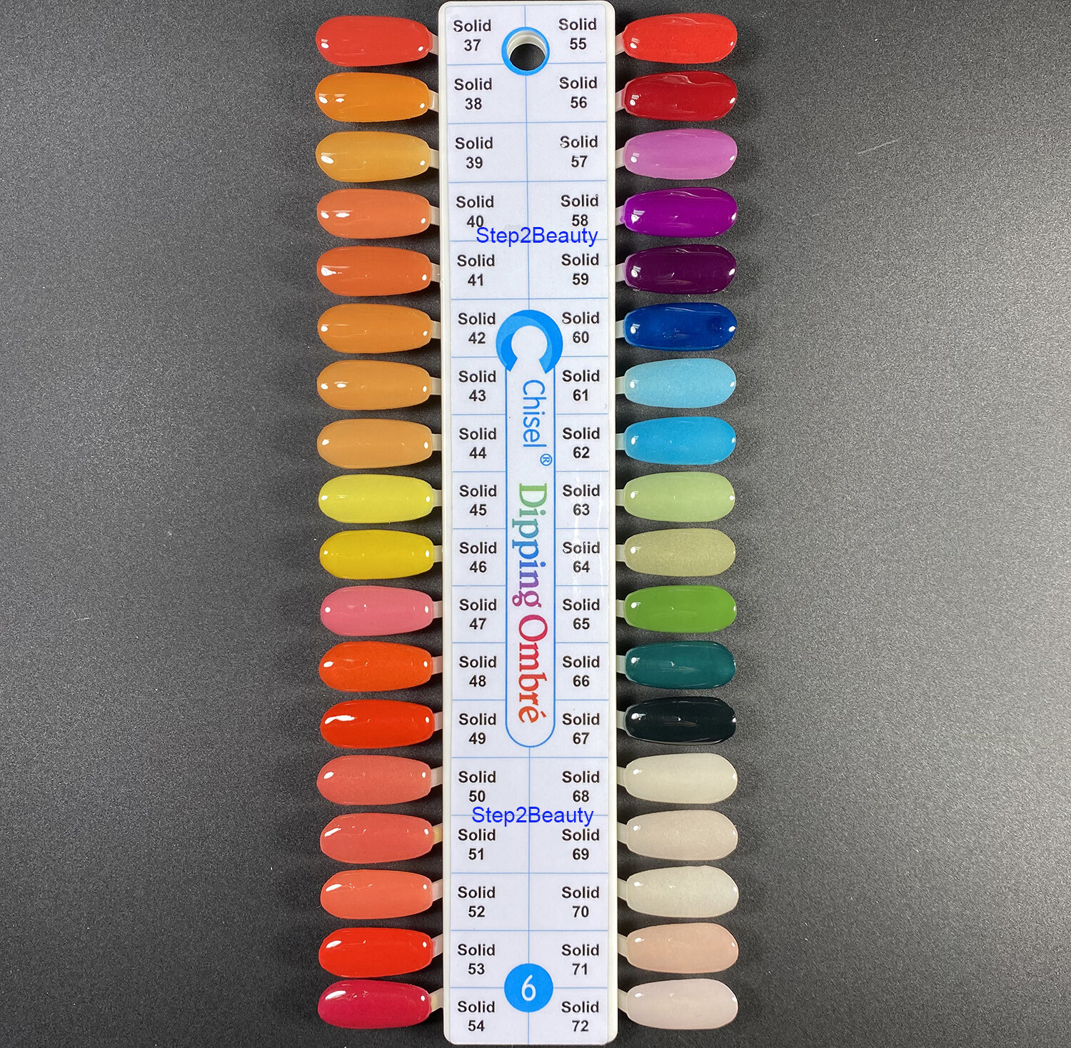 Chisel Nail Art 2 in 1 Acrylic & Dipping Powder 2 Oz - Glow 8