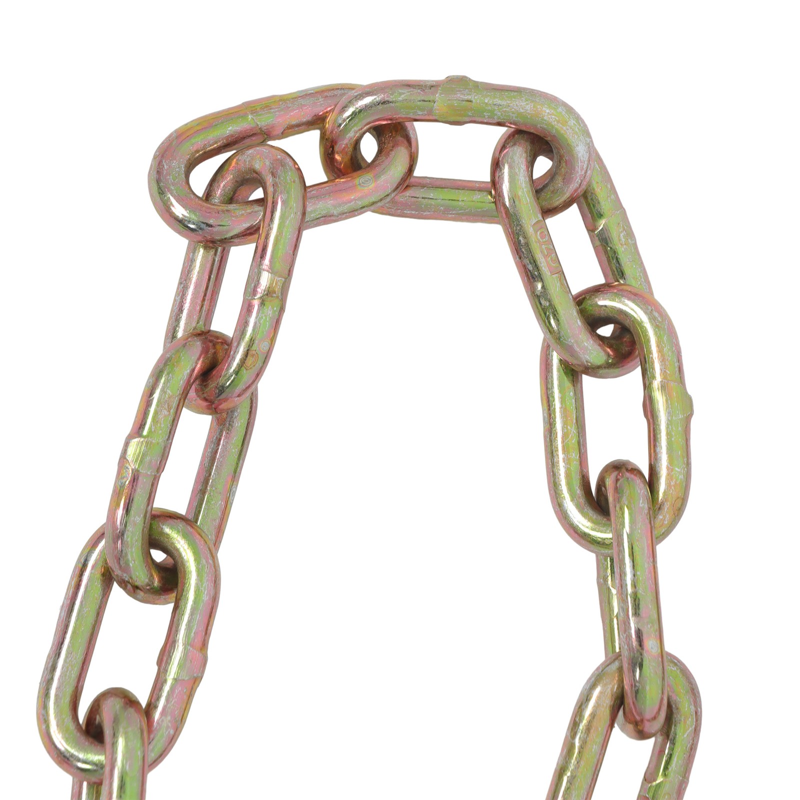 1/4''×12' G70 Tow Chain J-Hooks V-Chain Flatbed Truck Rollback Wrecker Carrier