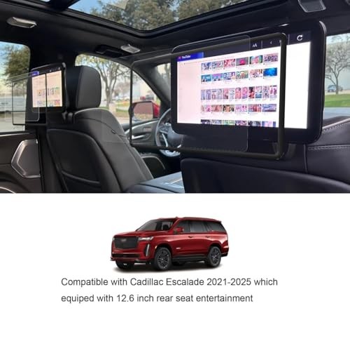 For Cadillac Escalade 2021 2022 2023 2024 2025 2026 12.6 Inch Rear Screen