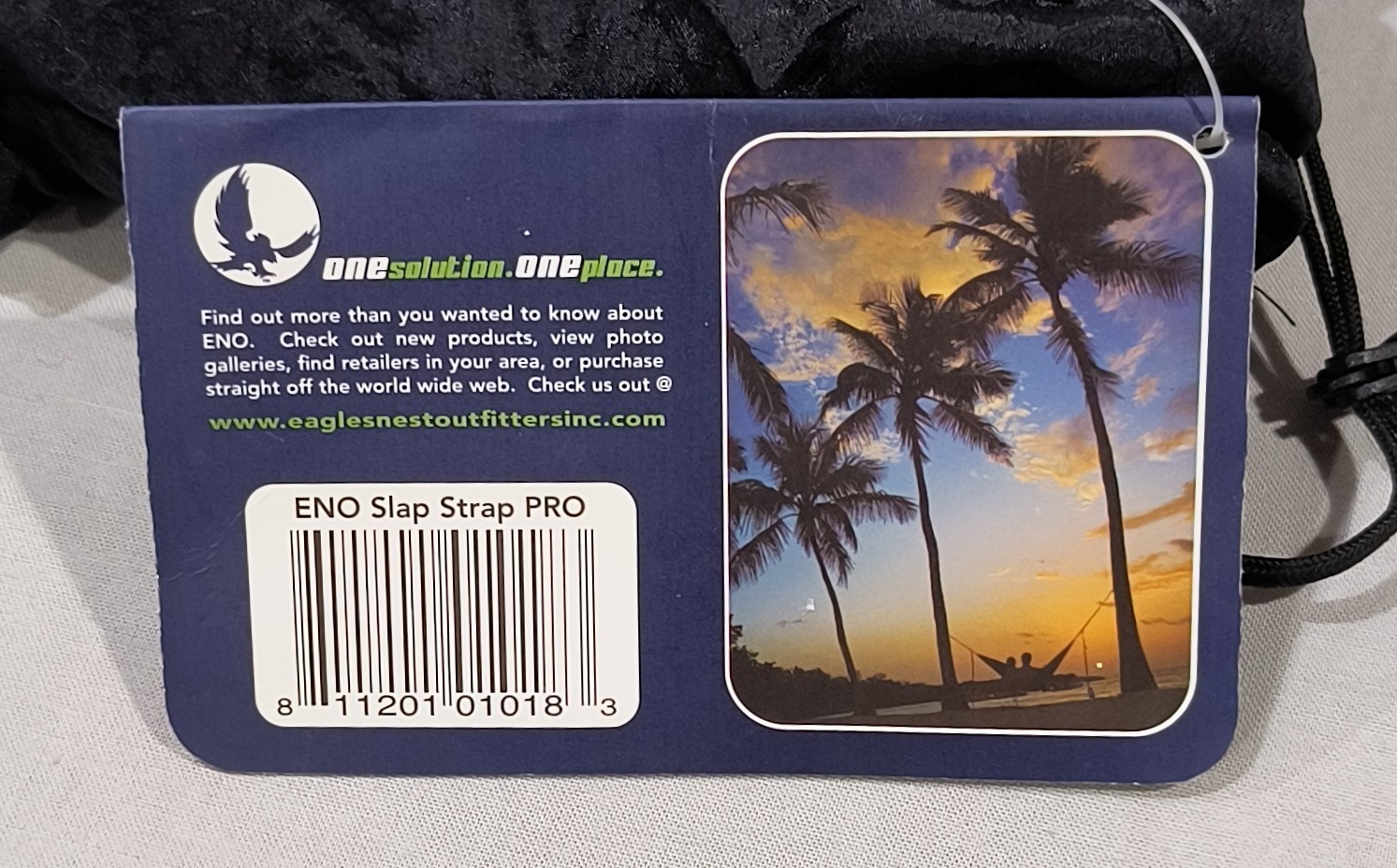 Eno Slap Strap PRO Hammock Suspension System Camping New