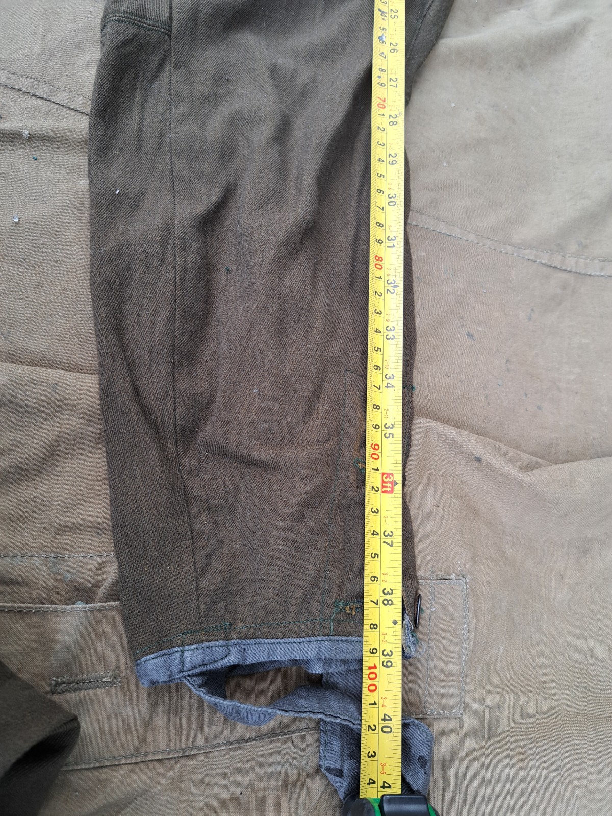 Soviet russian officer gimnasterka and pants gr.5 original WW2 new