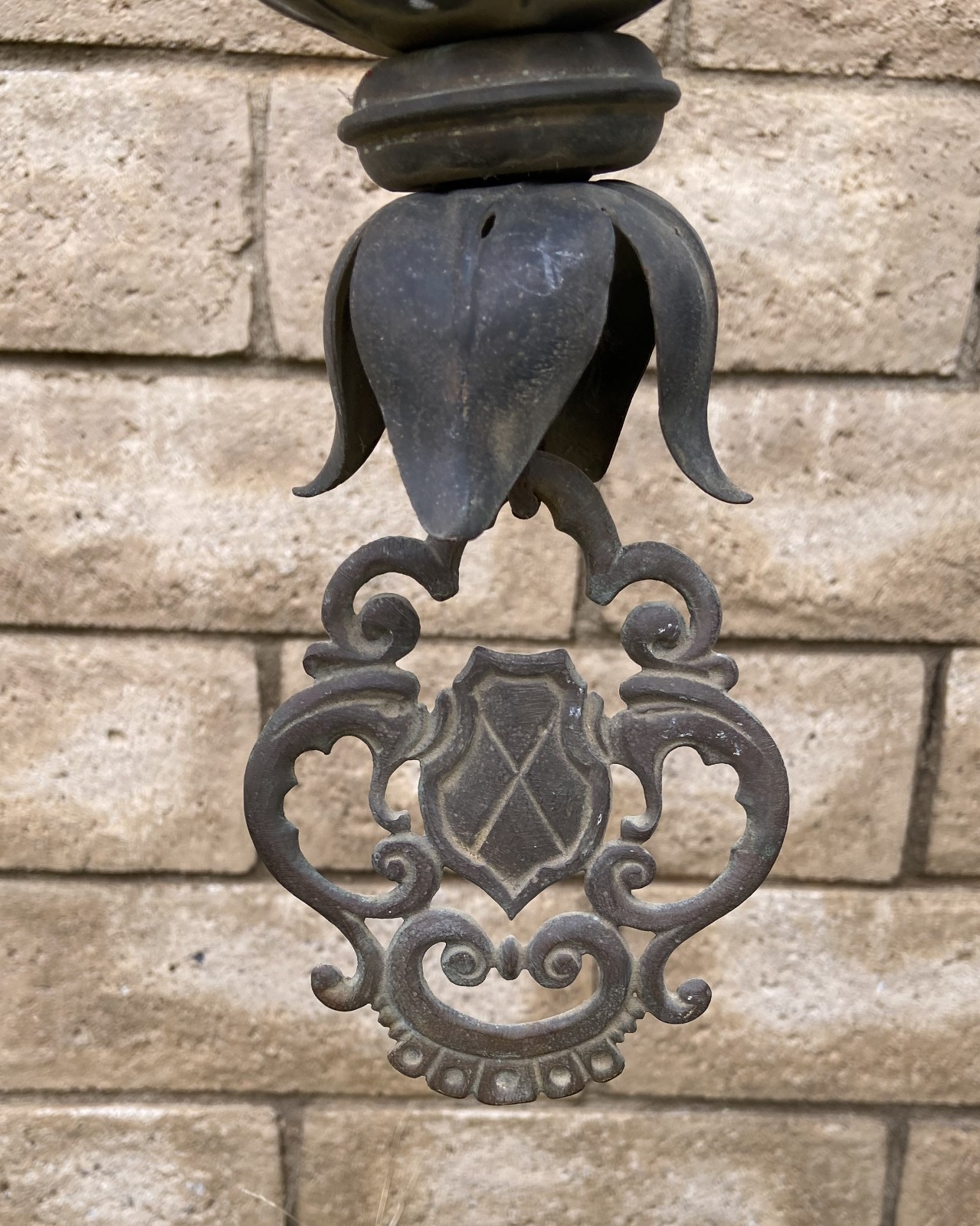 Antique Gothic Light Fixture Lamp Part Gas ? Electric ? Indoor Outdoor Lighting