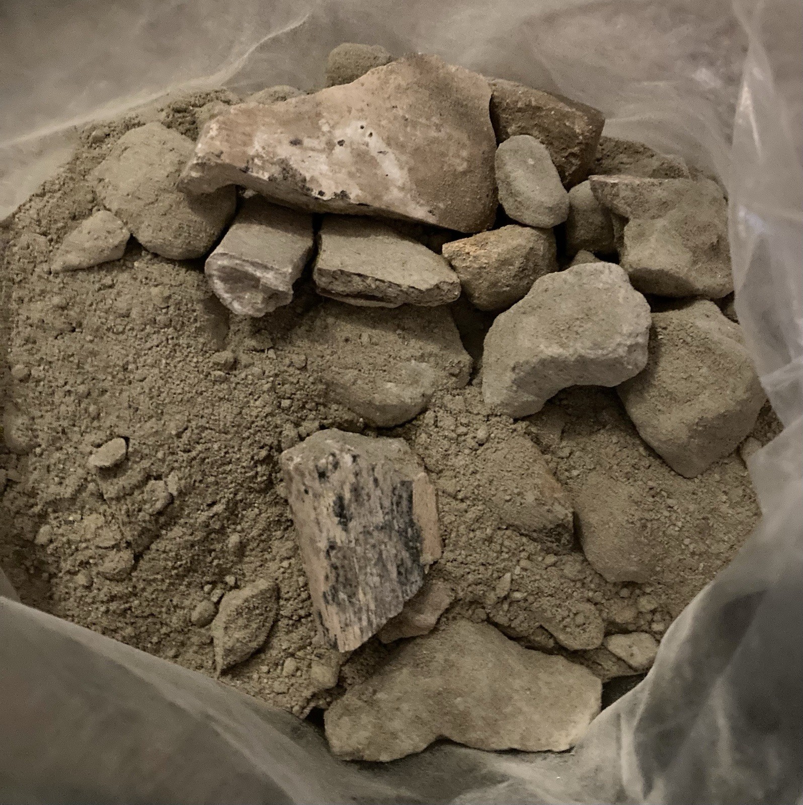 Miocene Era Micro-Fossil Gravel Bags from Sharktooth Hill: Bakersfield, Ca