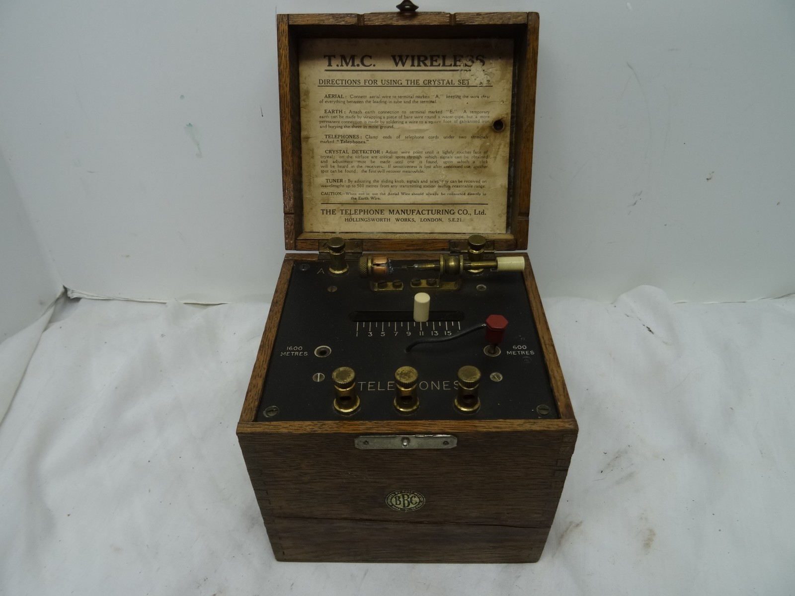 TMC Wireless No. 2 Crystal Radio