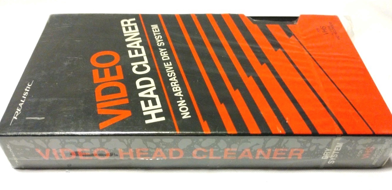 Realistic Video Head Cleaner 44-1146 Non-Abrasive Dry System AB