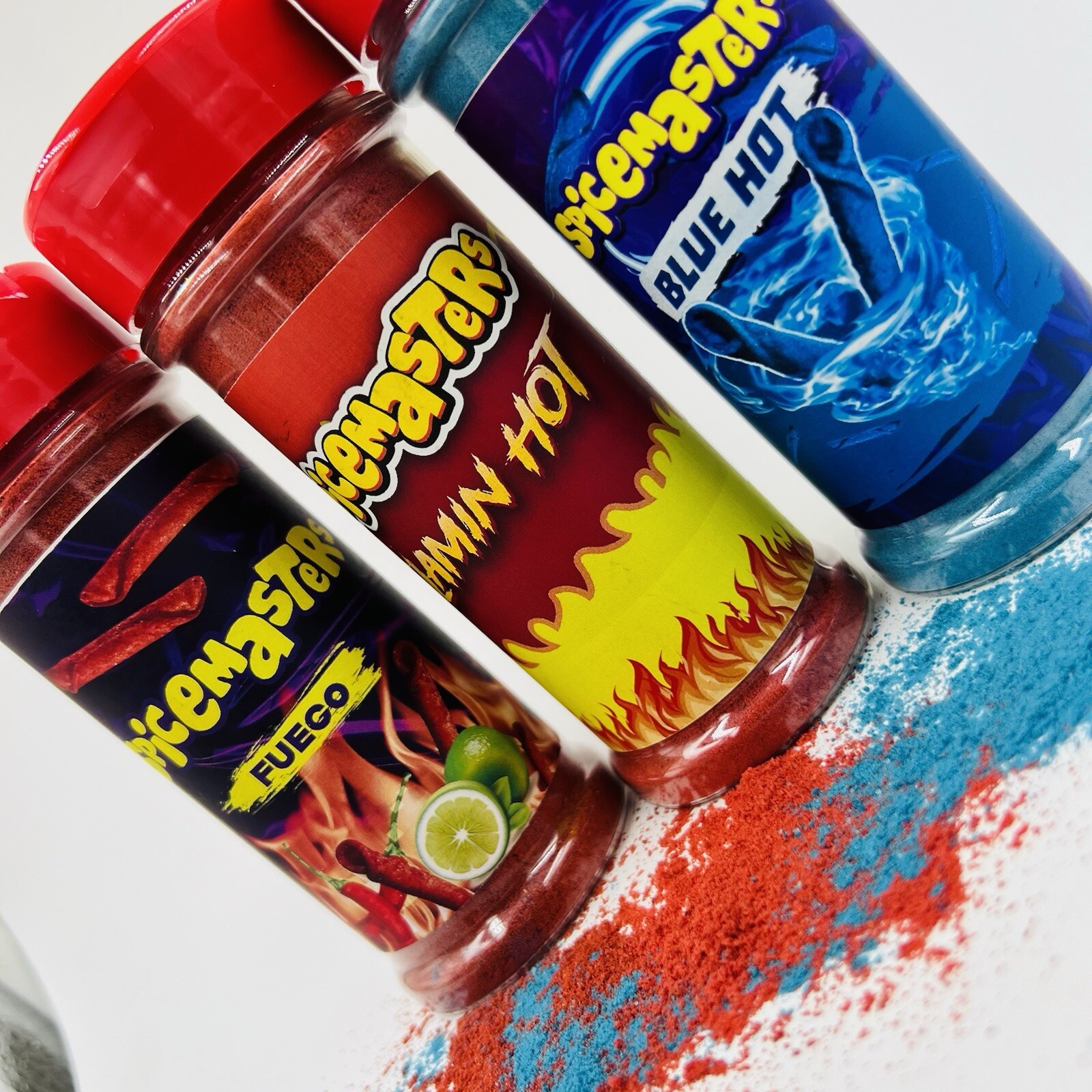 Takis, Hot Cheetos & Blue Takis Seasoning Powder