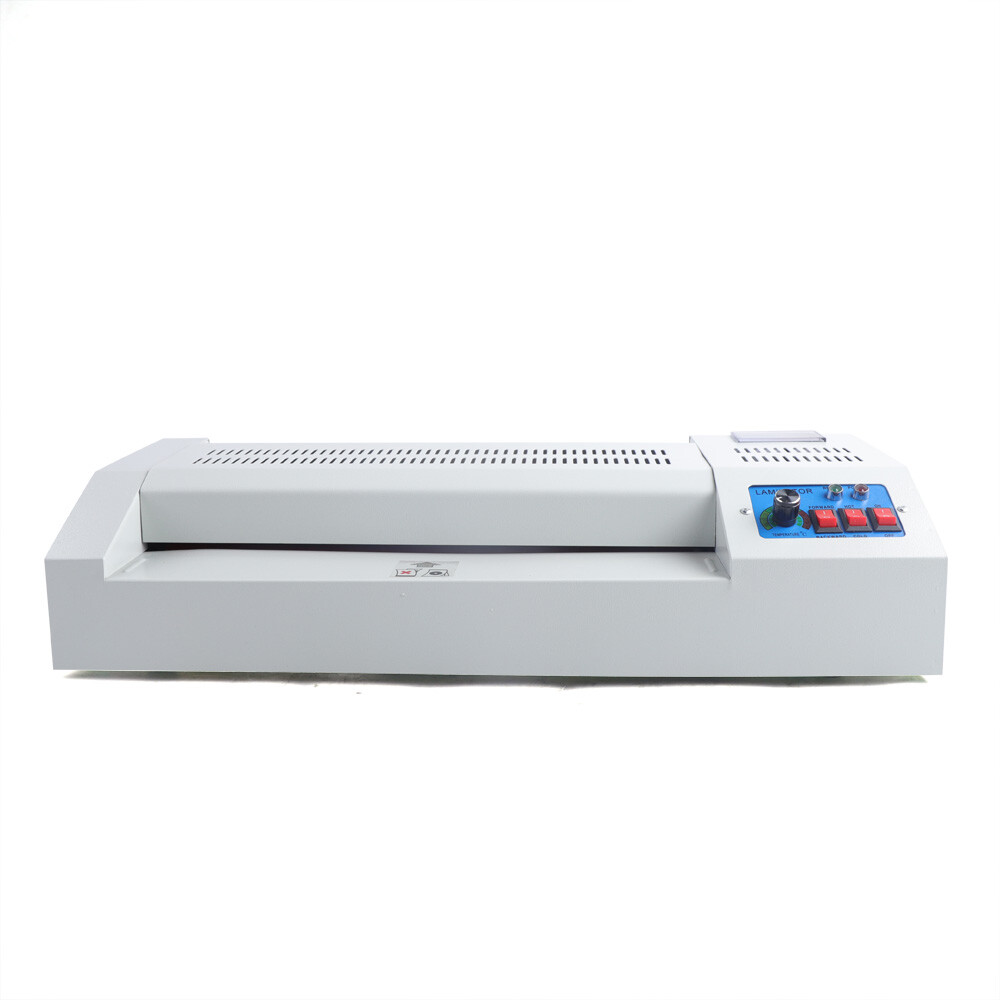 13" Laminating Machine A3 A4 Thermal Laminator Machine 4 Roller Hot Cold Film
