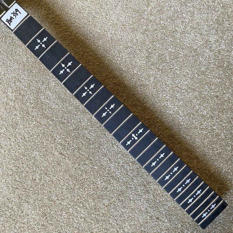 Black Maple Wood Guitar Neck, Rosewood Fretboard 24 Frets