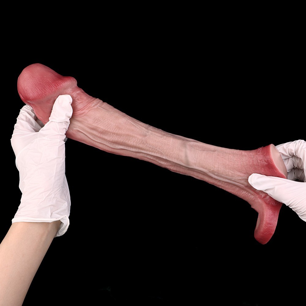 Reusable Thick Penis Extender Sleeve Extension Big Male Girth Enhancer Enlarger