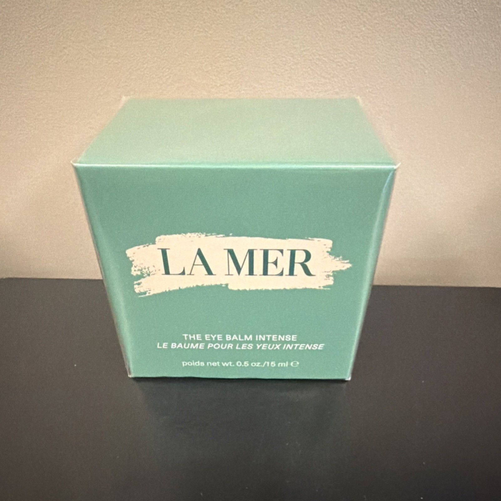 LA MER The Eye Balm Intense Under Eye Green Balm 0.5 oz / 15 ml Regular Size
