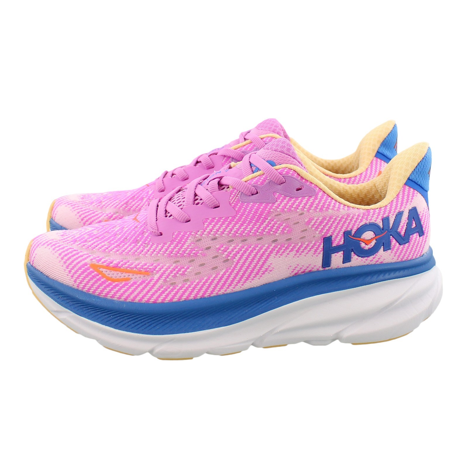Hoka Womens Clifton 9 Running Shoes, Hoka One One Athletic Sneakers
